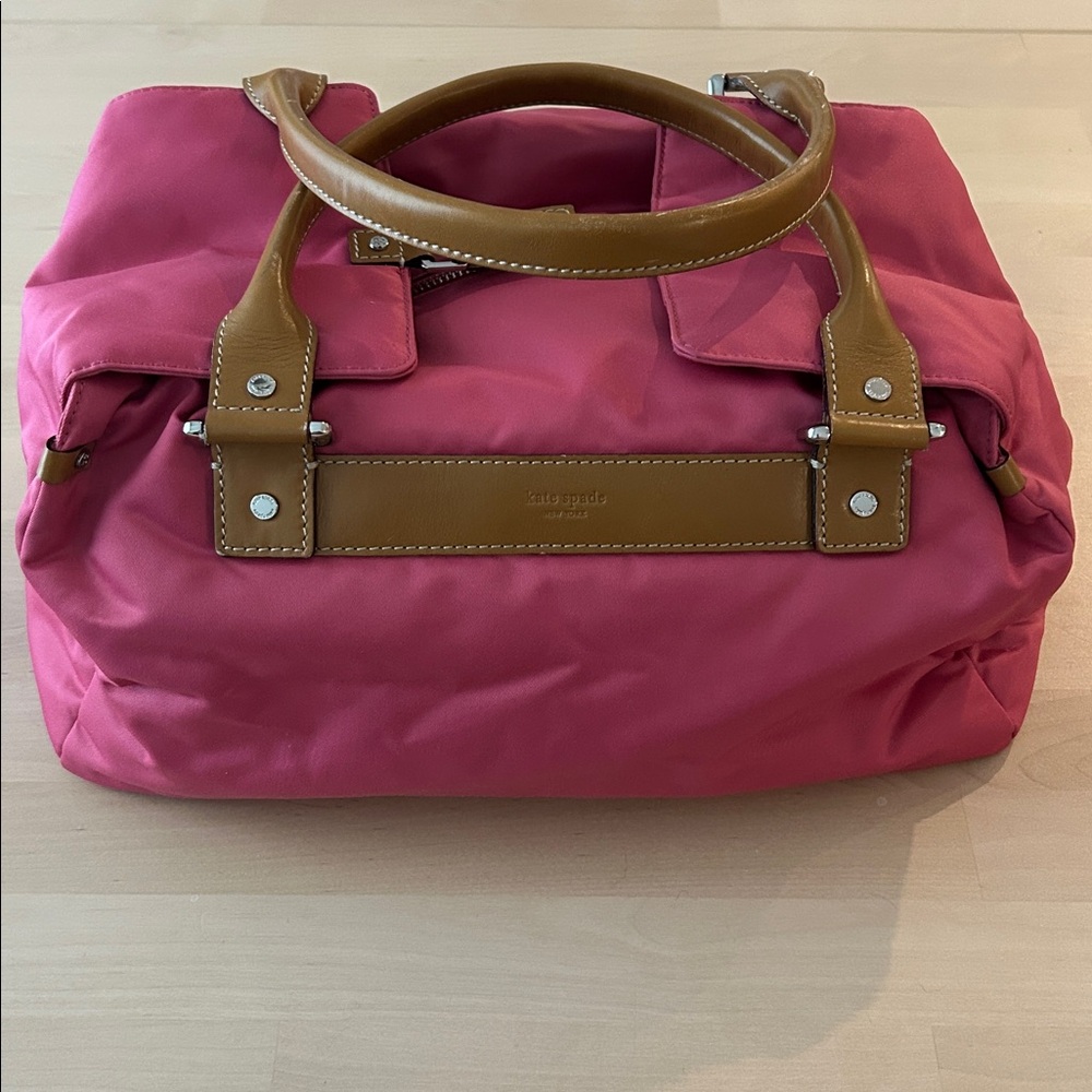 🆕 Kate Spade ♠️ Small Pink Duffle Bag NWOT